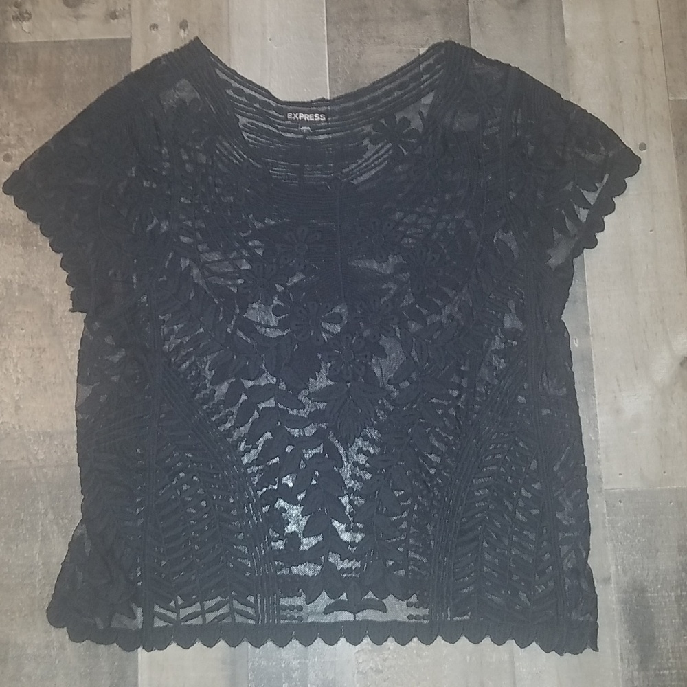 Express lace shirt